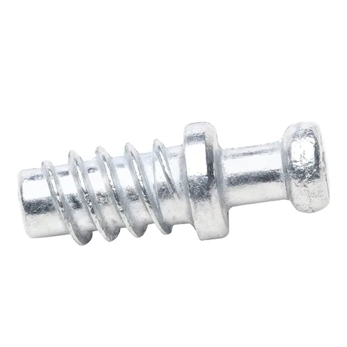 Miniatura 3 de Paquete de 20 conectores atornillables para muebles, zinc, 11/32 pulgadas (0.354 in) de longitud para agujeros de 3/16 pulgadas (0.197 in), R014Z