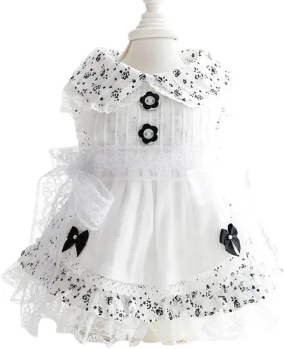 Miniatura 13 de Moda Vestido de Princesa de Chifón para Perro Dulce Cachorro para Perro EXTRAL Pequeño y Perro Pequeño Rosa M
