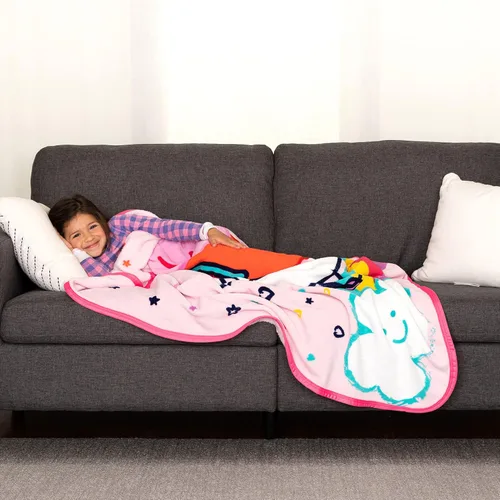 Miniatura 2 de Peppa Pig - Ropa de cama para niños, manta súper suave de micro raschel, 46 x 60 pulgadas, por Franco, las impresiones pueden variar