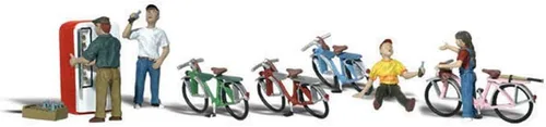 Miniatura 2 de Woodland Scenics A2194 Bicycle Buddies N WOOU2194