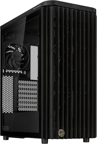 Miniatura 20 de ASUS ProArt PA401 Wood Edition - Carcasa ATX con panel de malla beige, soporte de GPU de hasta 12.402 in, soporte de radiador de 9.449 in