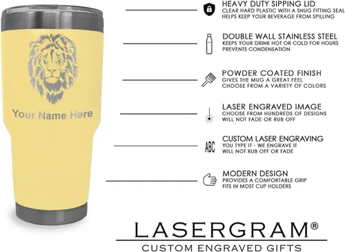 Miniatura 91 de LaserGram Taza aislada al vacío de 20 onzas, asistente médico MA, grabado personalizado incluido (rosa)
