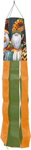 Miniatura 12 de Briarwood Lane Calabazas a cuadros Otoño Windsock Primitive Fall 40" L