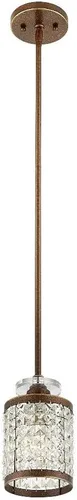 Miniatura 7 de Livex Lighting 50560-91 Gramercy Mini colgante de 1 luz, níquel cepillado