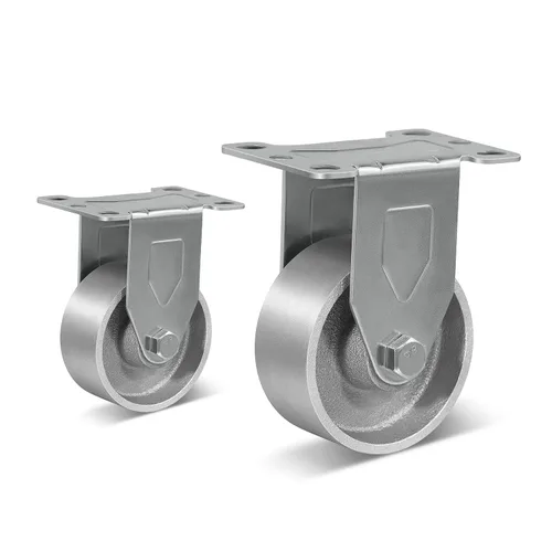 Miniatura 11 de Ruedas industriales resistentes de 3 x 1.25 pulgadas, capacidad de 350 libras, ruedas de hierro fundido y marco de acero para carros, carritos