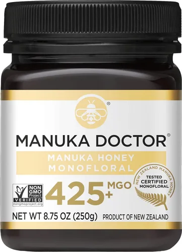 Miniatura 13 de Manuka Doctor - Monofloral de miel de manuka MGO 125+, miel de Nueva Zelanda 100% pura. Certificado. Garantizado. Crudo. Sin OMG (8.75 oz)
