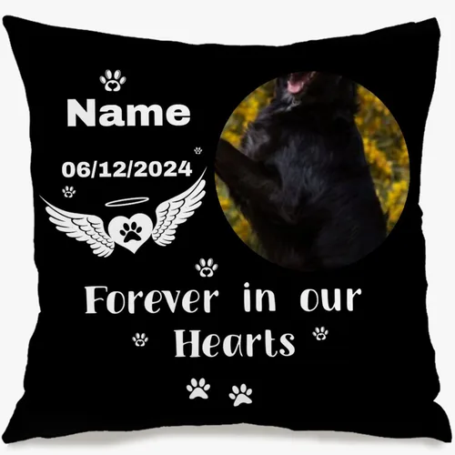 Miniatura 6 de Personalized Decorative Pillow Cover Using 6 Photos and Text for Mom, Soft Cushion Making a Memorable Gift for Mother’s Day Family Holidays or 6