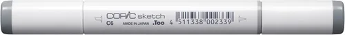 Miniatura 3 de Copic Markers SM-C6S-Sketch, gris (Cool Gray)
