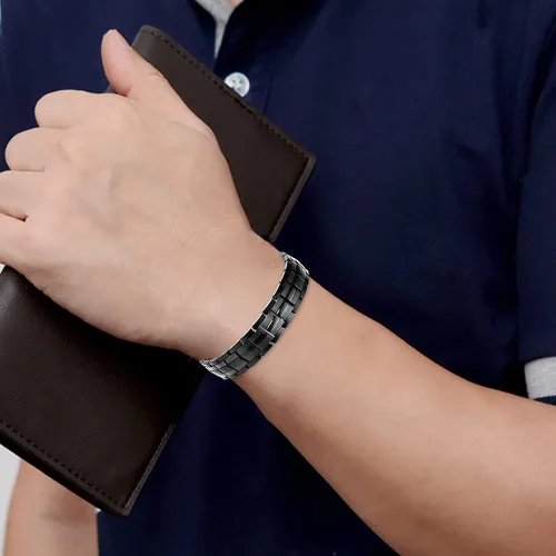 Miniatura 2 de EBUTY Bracelet for Men Black