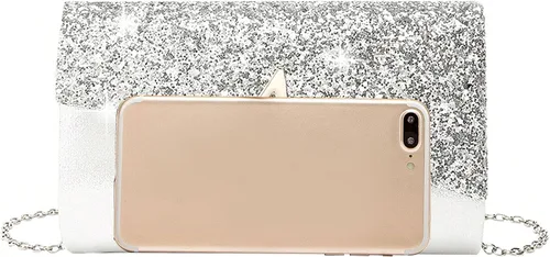 Miniatura 29 de LETODE Bolsos de mano para mujer, bolsos de noche y embragues para mujer, bolsos de sobre, bolsos de fiesta, baile de graduación, bolso de boda