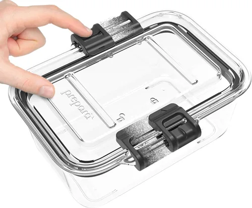 Miniatura 3 de Prepara Latchlok Contenedor de almacenamiento de alimentos de Tritan, 13 tazas, transparente