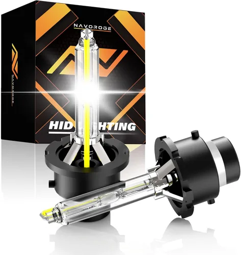Miniatura 10 de Bombilla de Faros Delanteros HID Xenón D1S, Bombillas D1S 6000k Blanco Frío, 35W Haz Alto Bajo 66144 66140 85140 85415 Reemplazo de Faro Delantero