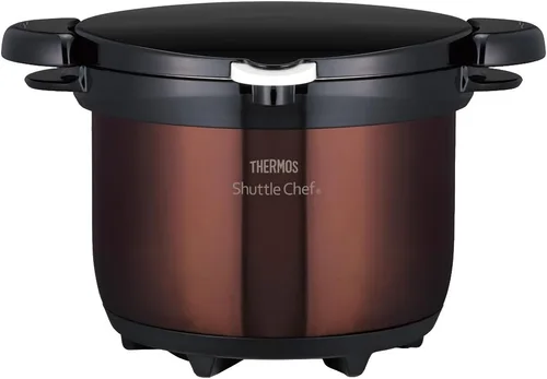 Miniatura 6 de Thermos KBG-3000 CS - Cocina aislada al vacío, Shuttle Chef, 7.1 gal (3.0 L) (3 a 5 personas) de acero inoxidable transparente