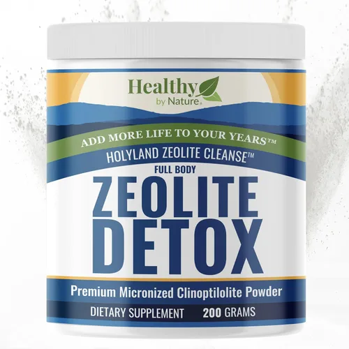 Miniatura 7 de HolyLand Zeolite Cleanse - Polvo de desintoxicación de zeolita (tamaño de valor de 14.11 oz) - Clinoptilolita natural, activada - Apoya la energía