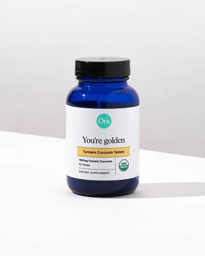 Miniatura 7 de Ora Organic Curcumina de cúrcuma con piperina, extractos puros para el estrés articular y la salud cardiovascular, apoya la función cognitiva