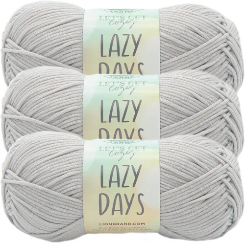 Miniatura 16 de Lion Brand Lazy Days - Ovillo de lana para principiantes, para tejer, ganchillo y manualidades, color Bluebell, 1 unidad