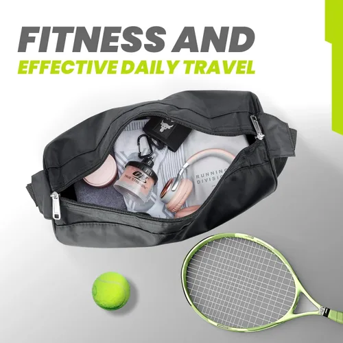 Miniatura 4 de C&F BOGMOST Pequeña bolsa de viaje plegable impermeable para gimnasio, playa, natación, bolsa de lona para hombres y mujeres, bolsa