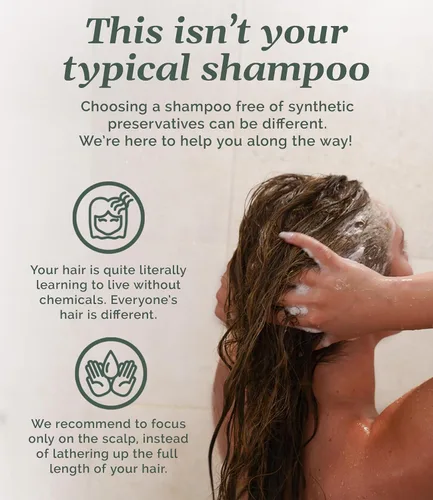 Miniatura 4 de Chagrin Valley Soap & Salve Ayurvedic Champú orgánico y jabón en barra de jabón corporal – Nutre la caspa y el cabello opaco – Champú sin sulfato