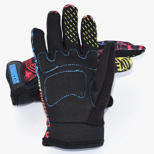 Miniatura 4 de ZippyRooz Guantes de bicicleta largos para niños pequeños y pequeños