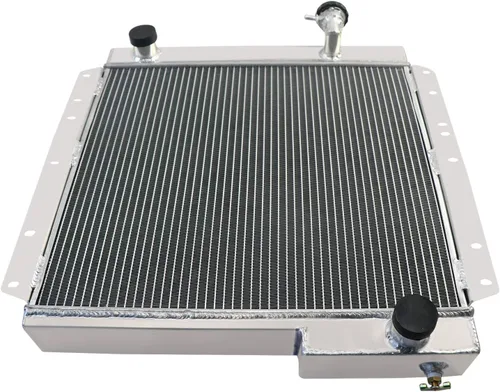 Miniatura 5 de Radiador de aluminio de 4 filas compatible con Toyota Land Cruiser FJ40 FJ45 3.9L/4.2L MT radiadores 71 72 73 74 75 76 77 78 79
