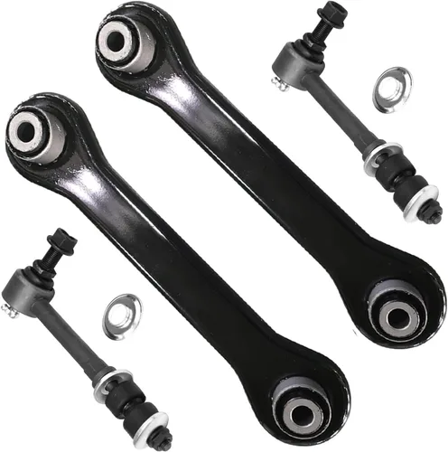 Miniatura 124 de Detroit Axle - Kit de 4 brazos de control delanteros para Ford Mustang 05-10, 2 brazos de control inferiores, 2 puntales 2005 2006 2007 2008 2009