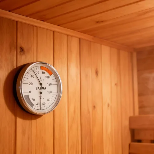 Miniatura 5 de Termómetro de sauna 2 en 1 e higrómetro, medidor preciso de temperatura y humedad para sala de sauna, saunas de vapor, accesorios de sauna