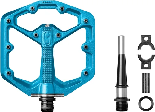 Miniatura 4 de Crankbrothers Stamp Pedales Planos MTB - Pedales de Bicicleta Ligeros, Versátiles y Duraderos de Tamaño Específico Azul (Electric Blue)