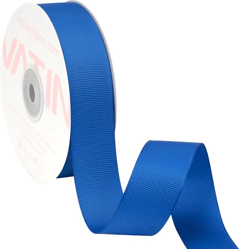 Miniatura 116 de Vatin - Rollo de cinta de grogrén, rollos de 25-50 yardas, perfecto para decoración de bodas, coronas, baby showers, envolturas de paquete de regalo