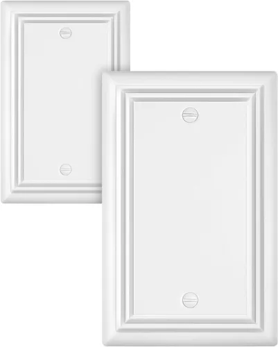 Miniatura 8 de Cubiertas de Enchufe Decorador Doble, Placas de Pared de Bronce Envejecido para Interruptor de Regulador, Enchufe GFCI y Receptáculo, Placas