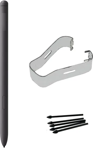 Miniatura 8 de Paquete de 5 puntas de repuesto negras Tab S6 Lite para bolígrafo compatibles con Samsung Galaxy Tab S6 Lite, puntas de repuesto + 1 pinza Puntas