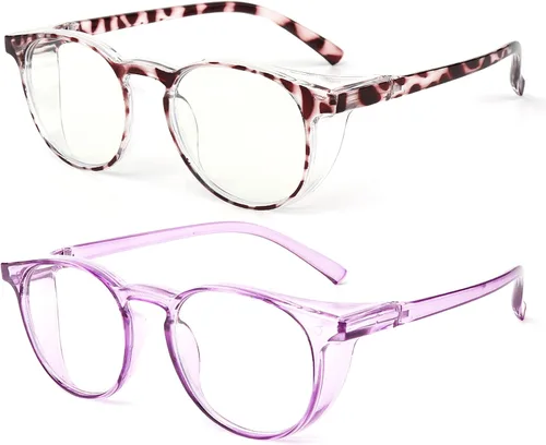 Miniatura 2 de 2 Pack Blue Light Reading Glasses Bifocal Safety Glasses