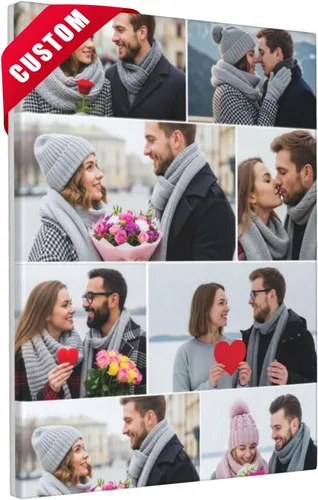 Miniatura 9 de Nxwdwqa Impresiones en Lienzo Personalizadas con Tus Fotos Impresas, Arte de Pared en Lienzo Personalizado, Sube Tu Foto al Arte de Pared, Regalo