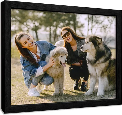 Miniatura 21 de Impresiones en lienzo personalizadas con tus fotos para mascotas, impresiones de fotos familiares, lienzo personalizado, aleación de aluminio, arte