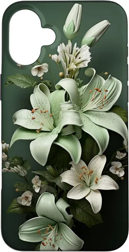 Miniatura 21 de Funda para iPhone 12 mini Sage green Wildflower Aesthetic Flower