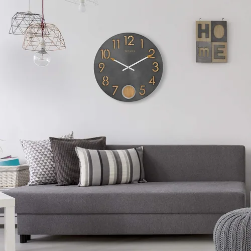 Miniatura 3 de Bulova Reloj de pared Flatiron C4119