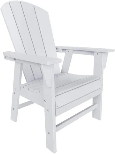 Miniatura 33 de Costaelm Sillas de césped, sillas de porche delantero, HDPE balcón, piscina, silla Adirondack, moderna silla de patio al aire libre, salón de resina