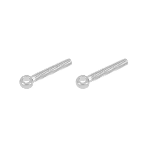 Miniatura 12 de METALLIXITY Perno de elevación oscilante de hombro (M6 x 0.787 in), 5 unidades, pernos de ojo de acero inoxidable 304, para renovación del hogar