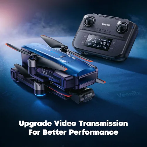 Miniatura 9 de Dron Veeniix V11PRO con cámara 8K para adultos, drones con cardán de 3 ejes con video 4K/30fps, 48 millones de píxeles, tiempo de vuelo de 80