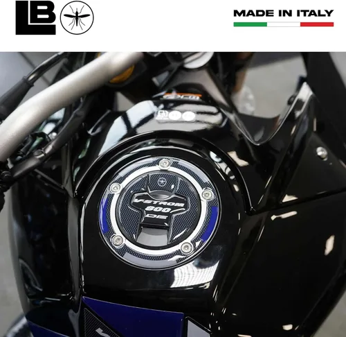 Miniatura 3 de labelbike - Adhesivo 3D para motocicleta, protección y decoración en resina, compatible con Suzuki V-Strom 800DE, color azul