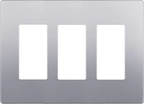 Miniatura 120 de LIDER Placa de pared decorativa sin tornillos para interruptor, resistente a los impactos, plexiglás de acrílico espejado, renovación moderna