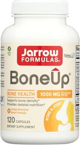 Fórmula Jarrow Bone Up, promueve la densidad del hueso, 120 cápsulas