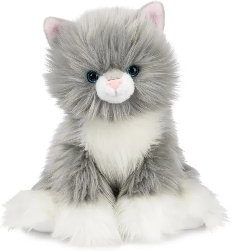 Miniatura 9 de GUND Xavier Gatito de Peluche, Animal de Peluche de Gato Premium para Edades de 1 Año en Adelante, Negro, 9 Pulgadas