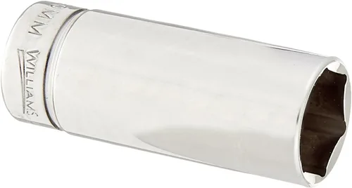 Miniatura 7 de Williams JHWBMD-624 SUPERTORQUE - Llave de vaso de 3/8 pulgadas, 6 puntos, profundidad métrica, tamaño 24mm, acabado cromado de alto brillo