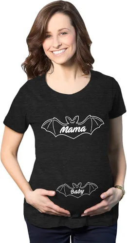 Divertidas camisetas de maternidad de Halloween, lindas camisetas de embarazo con calabazas, fantasmas, murciélagos y más