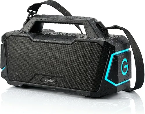 Miniatura 11 de GEARit Altavoz inalámbrico portátil Altavoz Bluetooth de 40 W V5.3 graves profundos IPX6 impermeable TWS emparejamiento 15H tiempo