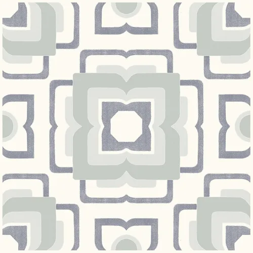 FloorPops Azulejos de vinilo adhesivo Teal Posey de 30 cm por 30 cm (10 baldosas), (0.93 m²/cartón)