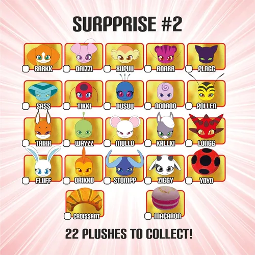 Miniatura 8 de Miraculous Ladybug MiraBall, sorpresa de 3 en 1, paquete de 3, caja sorpresa de juguetes para niños - Personajes coleccionables de programas