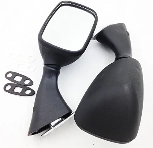 Miniatura 5 de XKMT-OEM - Espejo de estilete compatible con Suzuki Gsxr600 750 01-03 1300 R Hayabusa 1999-2012 negro [B00YWCPOD0]