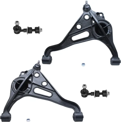 Miniatura 86 de Detroit Axle - Kit de extremo delantero para Chrysler 300 2005-2023 Dodge Challenger 2006-2023 Charger 2005-2008 Magnum 2005-2008, 2 brazos