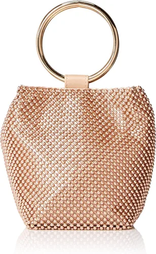 Miniatura 7 de Jessica McClintock Womens Gwen bola malla Anillo Wristlet Pouch Embrague
